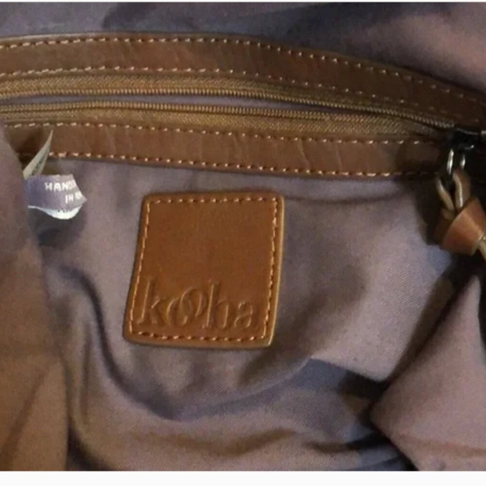 Kooba Brown Leather Jonnie Hobo Shoulder Bag - Picture 10 of 11